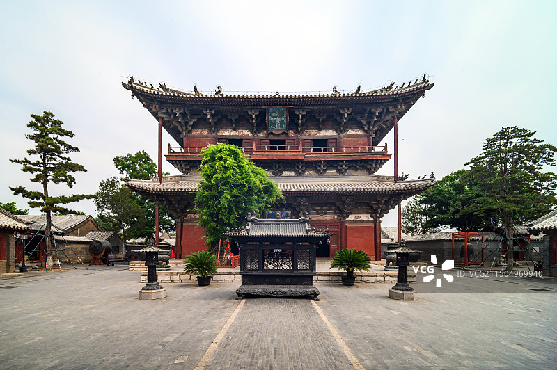 天津蓟县独乐寺观音阁图片素材