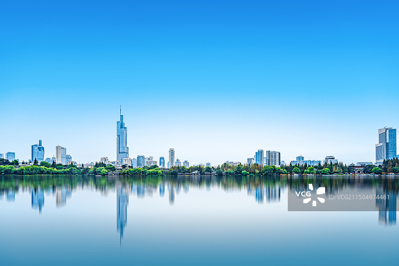 南京玄武湖城市建筑都市风光图片素材