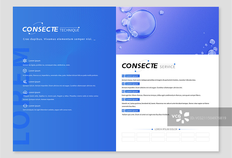 企业画册内页排版设计图片素材