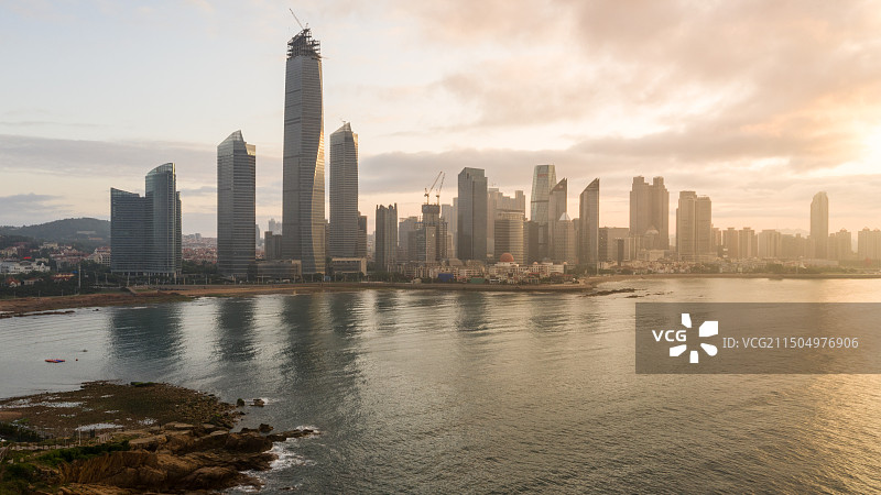 青岛城市风光图片素材