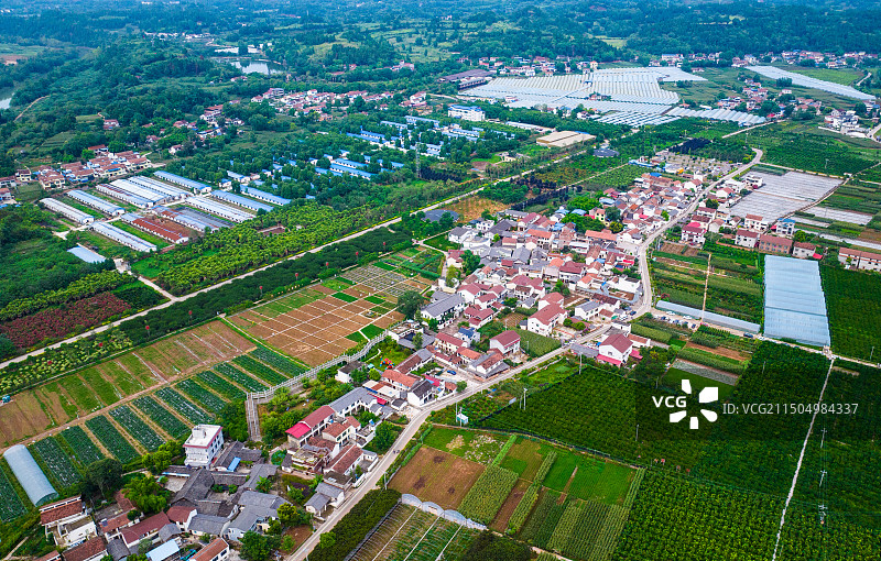 四川资阳宴家坝 美丽新农村 乡村振兴图片素材
