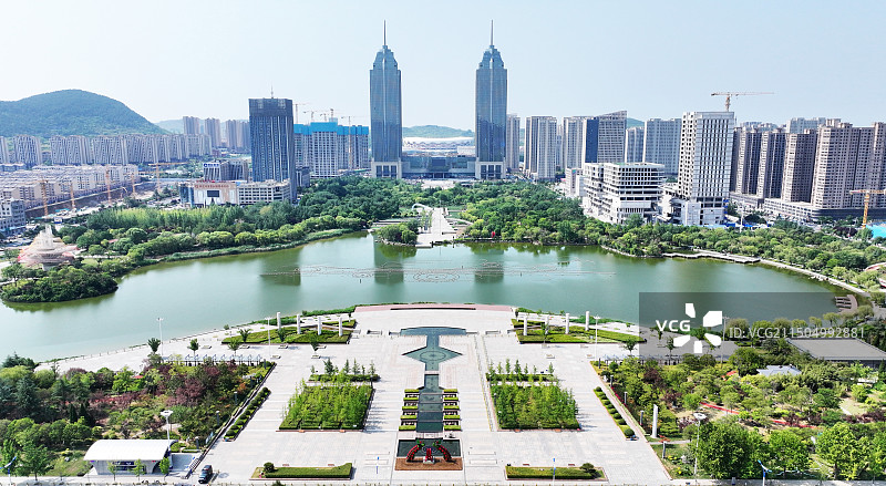 山东枣庄双子星恒太城图片素材