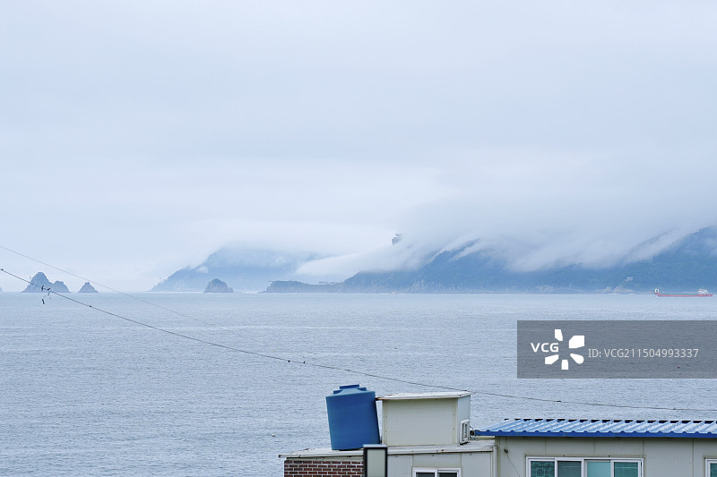 下雨天 云雾图片素材