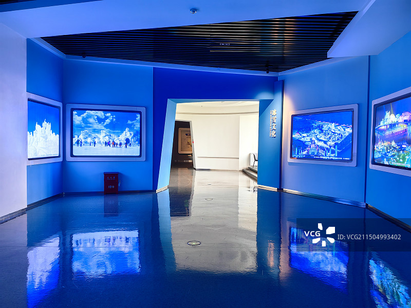 冰雪展厅图片素材