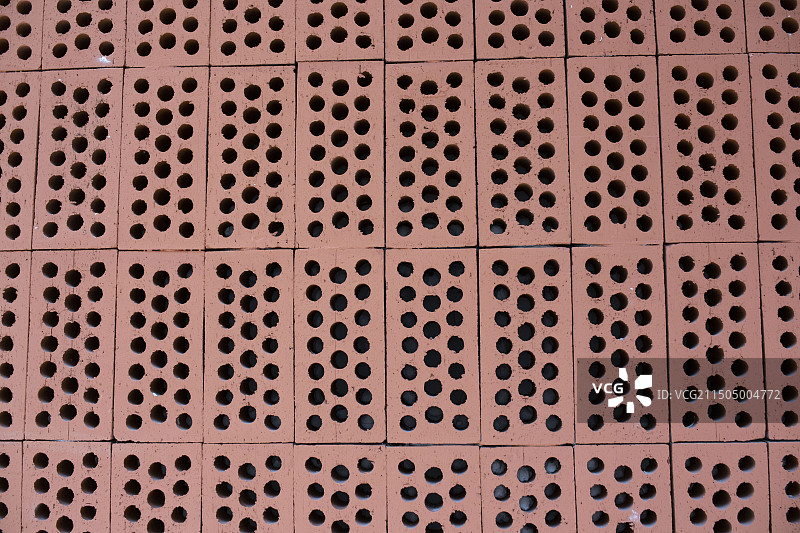 红砖木纹瓷砖背景墙特写图片素材