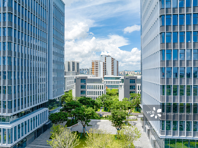 海南省三亚市崖州湾科技城航拍图片素材