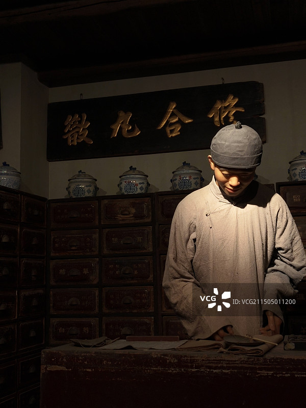 中药店（深圳博物馆）图片素材