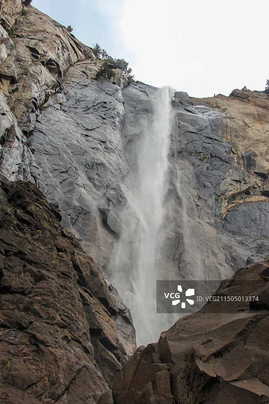 优胜美地国家公园大瀑布图片素材