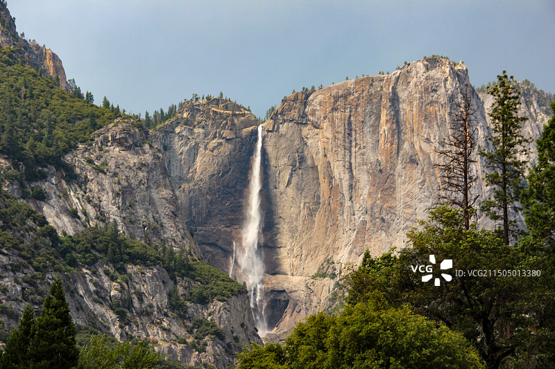 优胜美地国家公园大瀑布图片素材