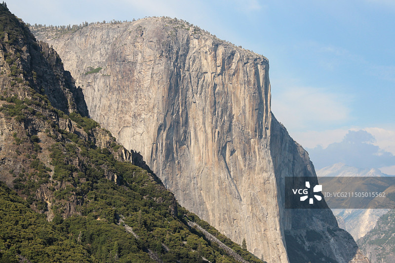 优胜美地国家公园地理风貌图片素材