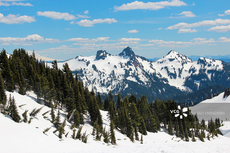 美国雷尼尔山国家公园图片素材