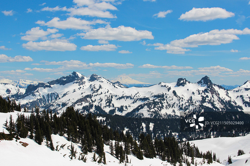 美国雷尼尔山国家公园图片素材