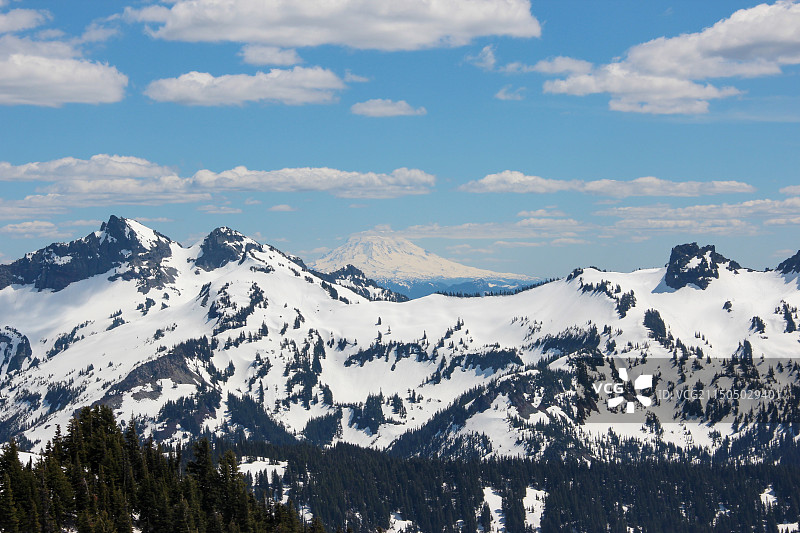 美国雷尼尔山国家公园图片素材
