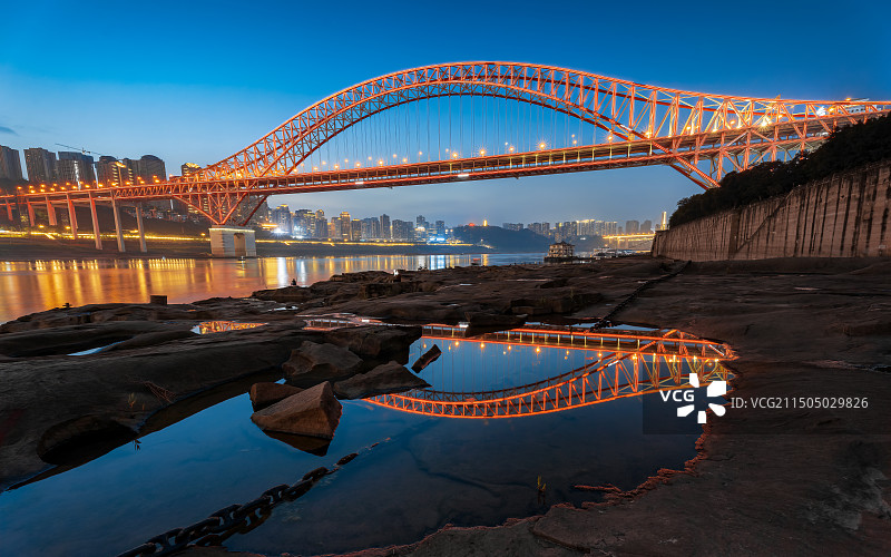 重庆长江大桥图片素材