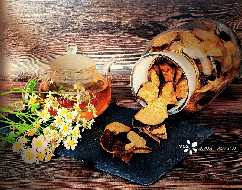 静物：陈皮茶（养生茶）图片素材