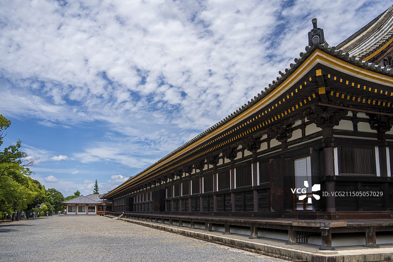 日本京都三十三间堂图片素材