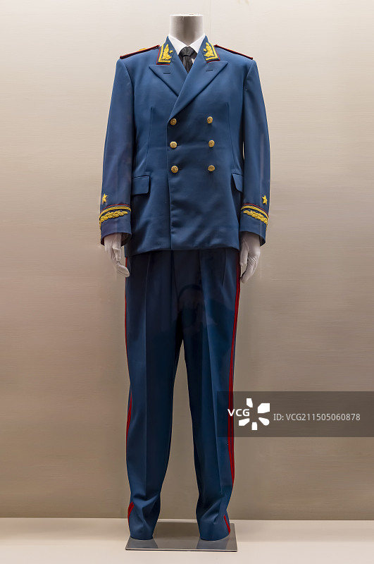 朱德的元帅服 朱德故居图片素材