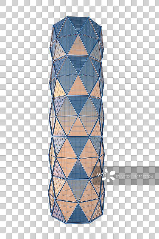 城市建筑群3D渲染图片素材