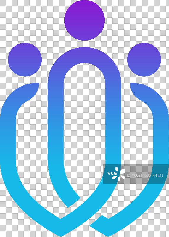 团队工作社区和家庭朋友标志图片素材