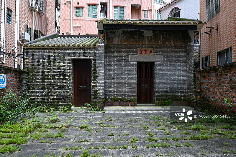 广东广州深井古村图片素材