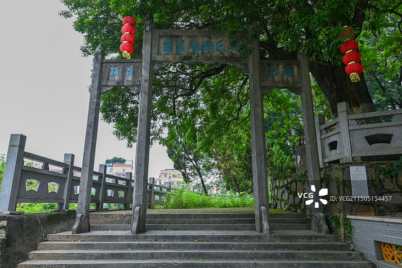 广东广州深井古村图片素材