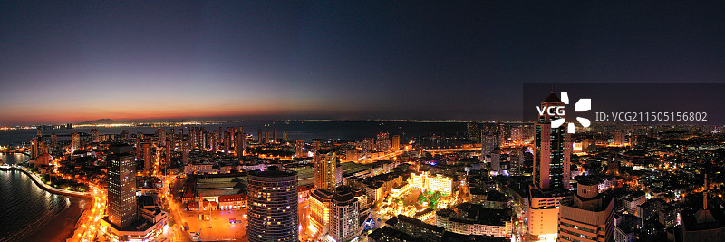 中国山东省青岛市市南区老城区中山路火车站图片素材