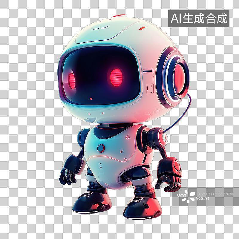 【AI数字艺术】智能机器人图片素材