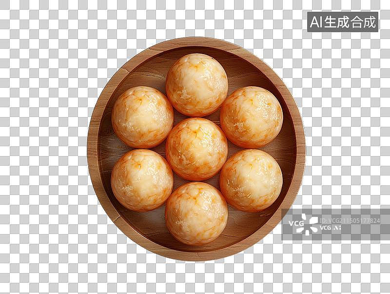 【AI数字艺术】炸元宵图片素材