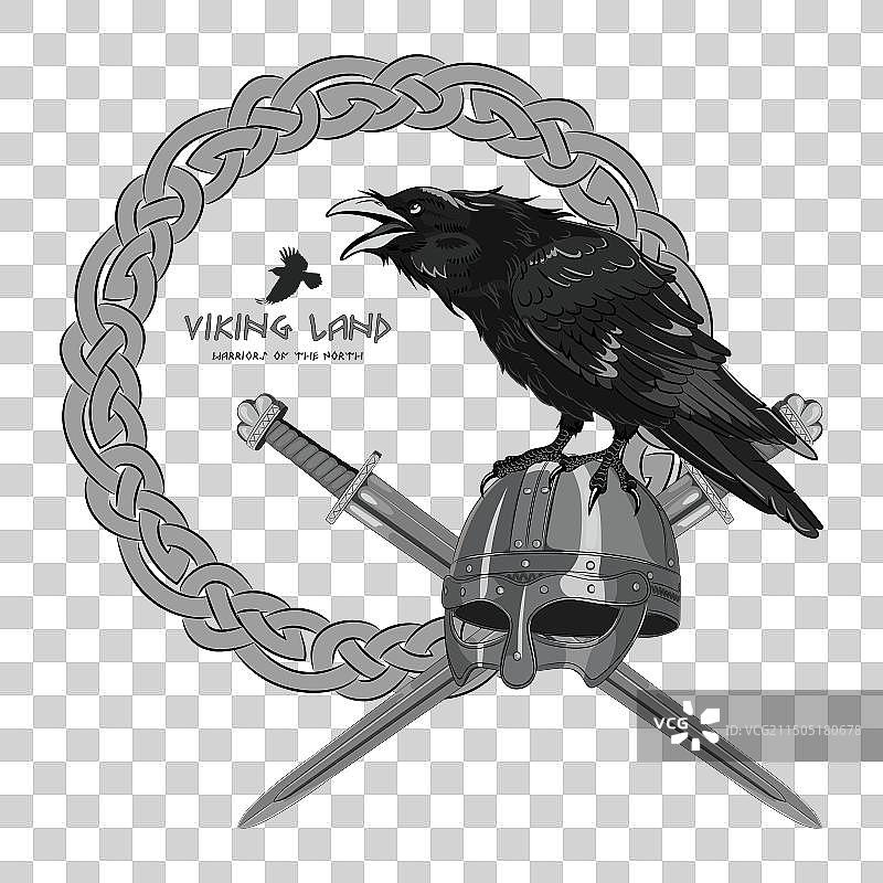 奥丁·沃坦古老的北欧和日耳曼神话之神图片素材