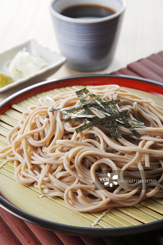 笊篱荞麦面图片素材