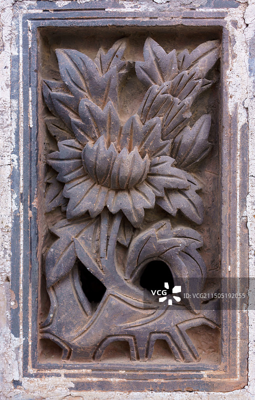 河北唐山清东陵菩陀峪定东陵(慈禧陵)石雕装饰图片素材