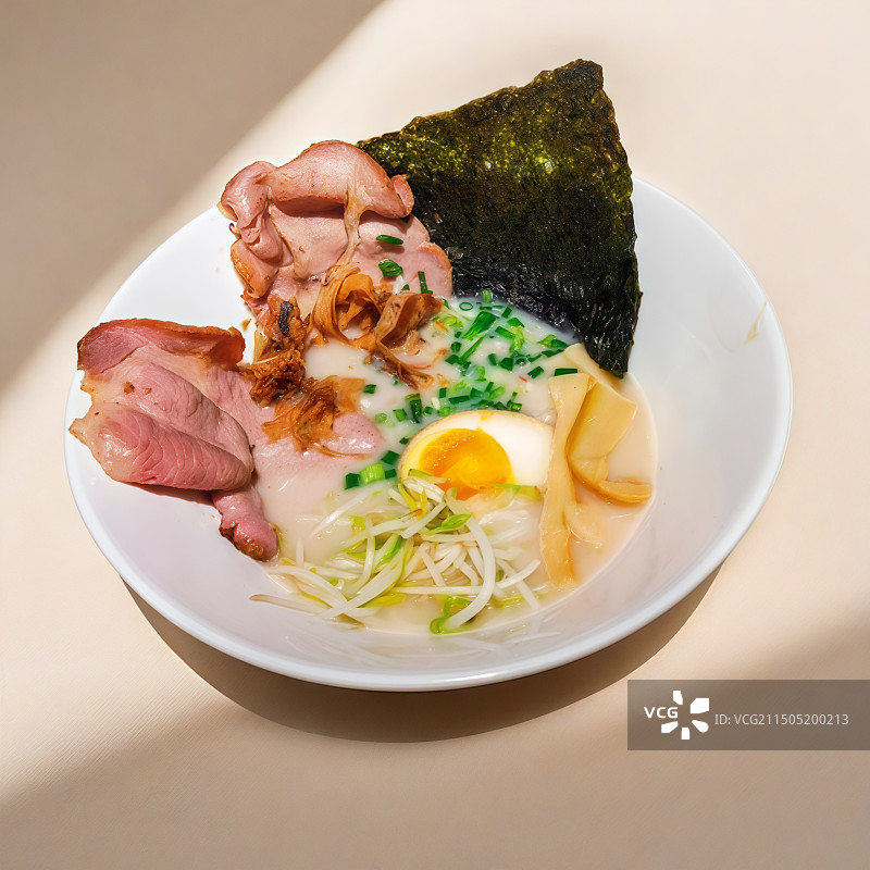 日式叉烧拉面图片素材