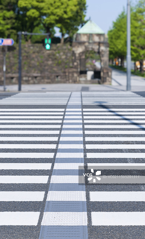 和田黑门十字路口的行人图片素材