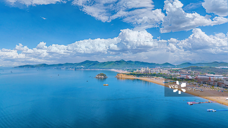 大连市金石滩黄金海岸图片素材