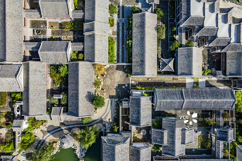 山西省临汾市乡宁县戎子酒庄景观图片素材