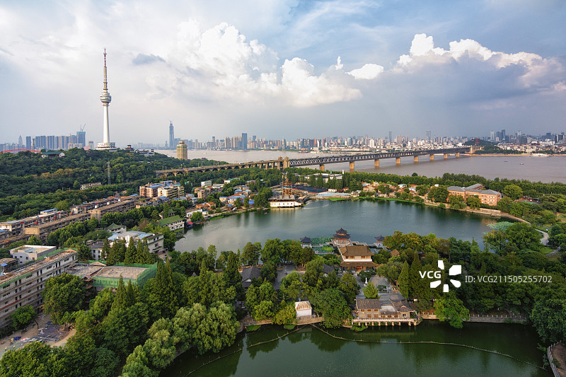 武汉长江大桥图片素材