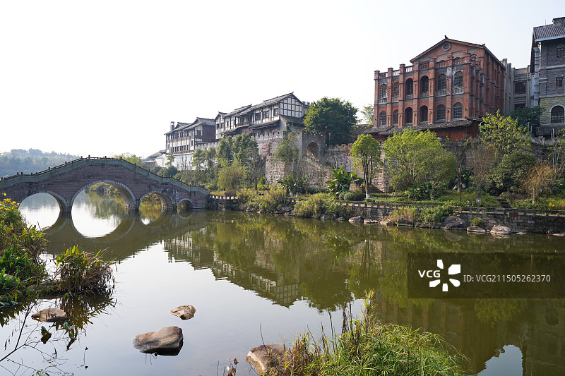 重庆两江国际影视城 (民国街)图片素材