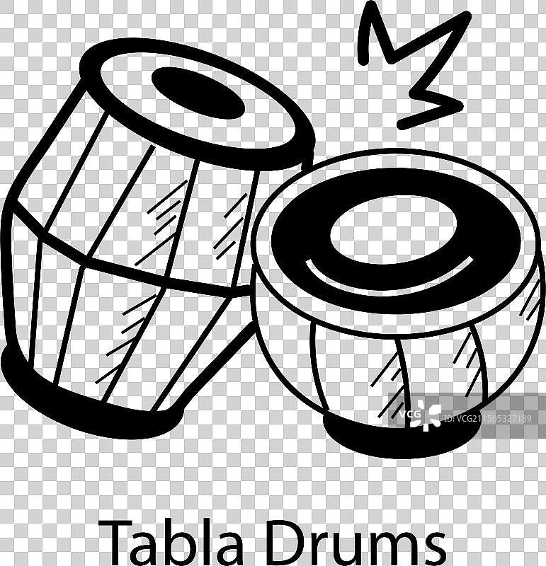 塔布拉鼓图片素材