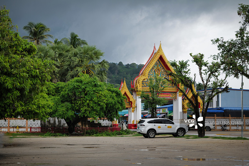 查龙寺一角图片素材