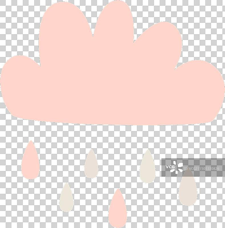 多雨的云朵图标图片素材