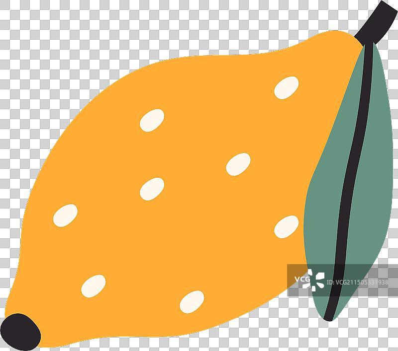 手绘柠檬水果图片素材