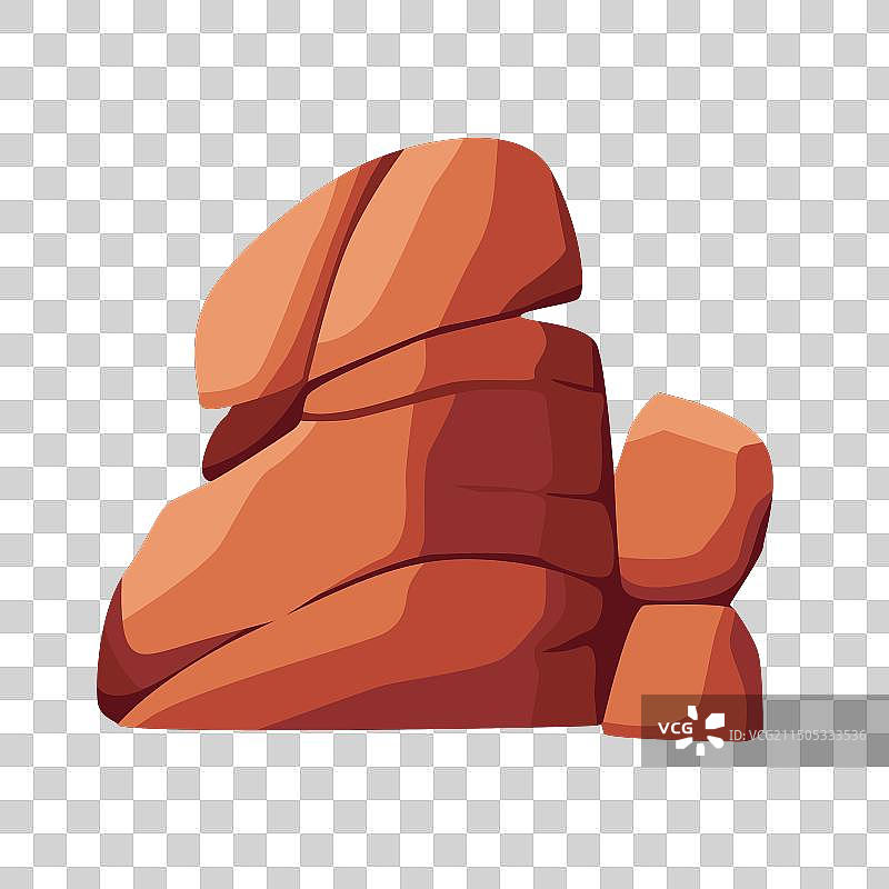 巨大的沙漠岩石悬崖图片素材