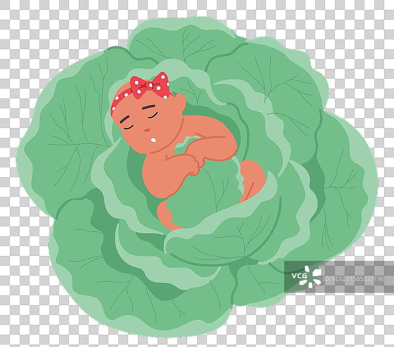 可爱的波点蝴蝶结婴儿图片素材