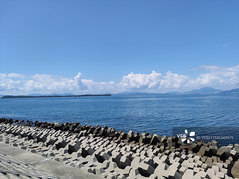 山海湾图片素材