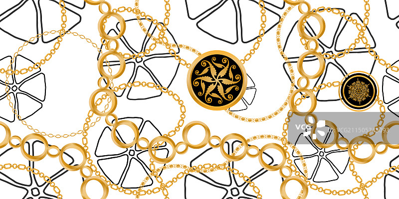 宝石装饰无缝图案图片素材