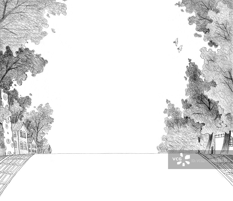 铅笔画图片素材