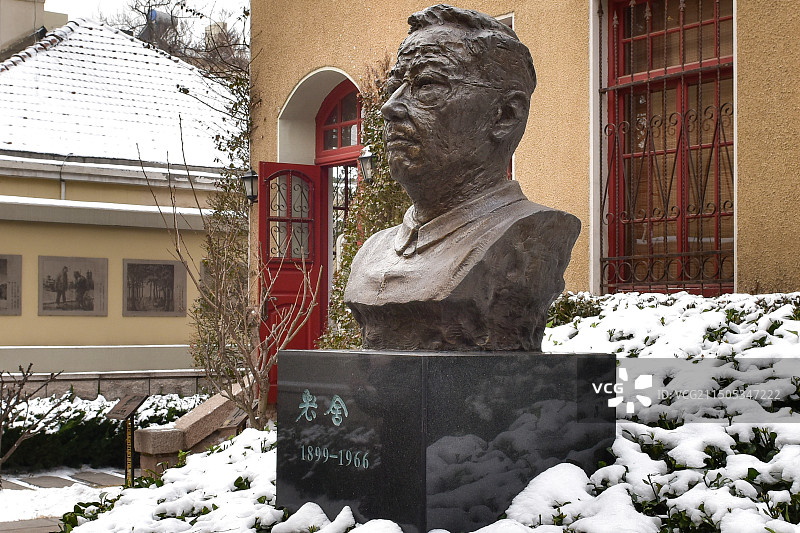 青岛老舍故居 骆驼祥子博物馆图片素材