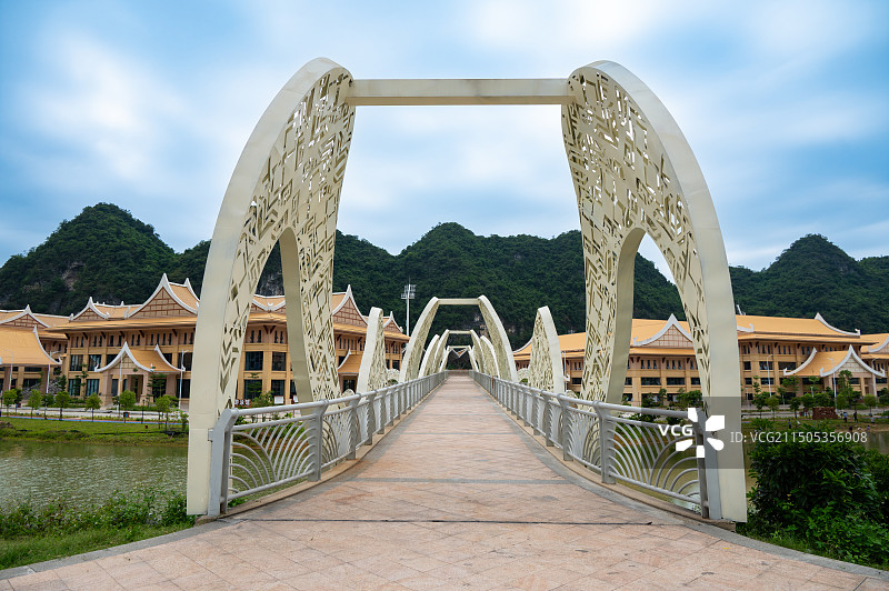 崇左市凭祥市友谊关景区图片素材