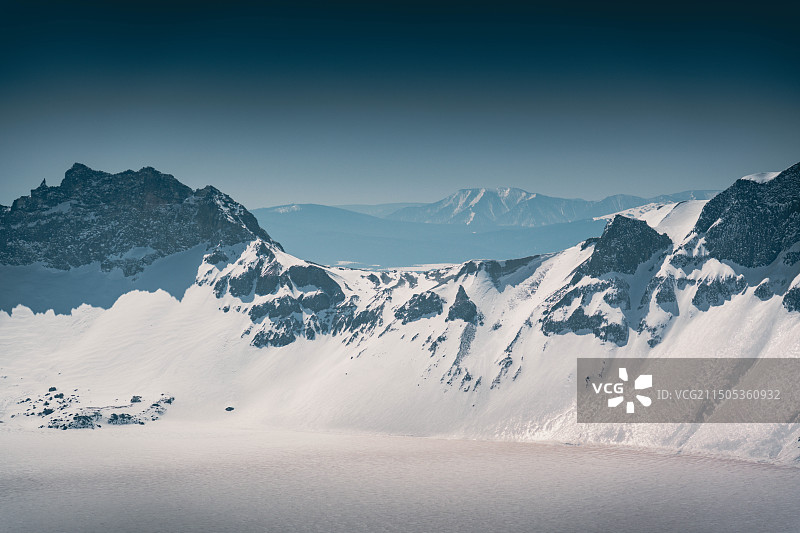 长白山天池图片素材