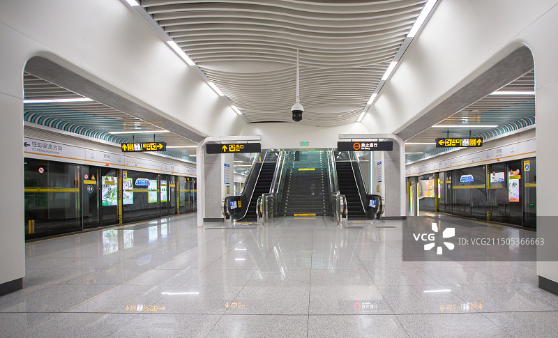 济南地铁2号线 祝甸站图片素材